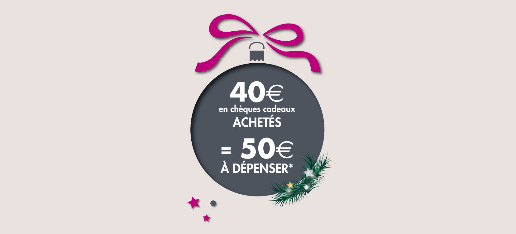 Opérations « Boostez vos ventes de chèques cadeaux »